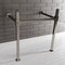 Kingston Brass VPB3328SQ6 28-Inch Stainless Steel Console Sink Legs, Polished Nickel VPB3328SQ6 - alternate 2